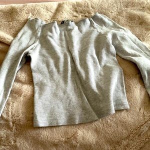 Crop long sleeve. Brandy Melville small